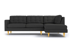 Logan 2pc Sectional Sofa :: Leg Finish: Natural / Configuration: RAF - Chaise on the Right