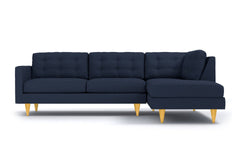 Logan 2pc Sectional Sofa :: Leg Finish: Natural / Configuration: RAF - Chaise on the Right