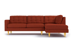 Logan 2pc Sectional Sofa :: Leg Finish: Natural / Configuration: RAF - Chaise on the Right