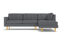 Logan 2pc Sectional Sofa :: Leg Finish: Natural / Configuration: RAF - Chaise on the Right