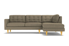 Logan 2pc Sectional Sofa :: Leg Finish: Natural / Configuration: RAF - Chaise on the Right