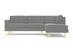 Logan 2pc Sectional Sofa :: Leg Finish: Natural / Configuration: RAF - Chaise on the Right