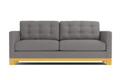 Logan Drive Apartment Size Sleeper Sofa :: Leg Finish: Natural / Sleeper Option: Deluxe Innerspring Mattress
