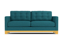 Logan Drive Twin Size Sleeper Sofa :: Leg Finish: Natural / Sleeper Option: Memory Foam Mattress