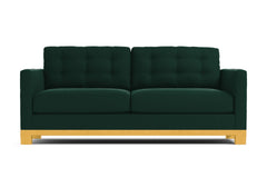 Logan Drive Twin Size Sleeper Sofa :: Leg Finish: Natural / Sleeper Option: Memory Foam Mattress