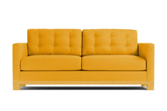 Logan Drive Apartment Size Sleeper Sofa :: Leg Finish: Natural / Sleeper Option: Deluxe Innerspring Mattress