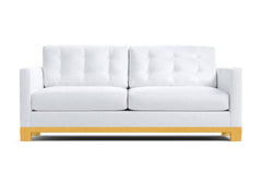 Logan Drive Twin Size Sleeper Sofa :: Leg Finish: Natural / Sleeper Option: Memory Foam Mattress