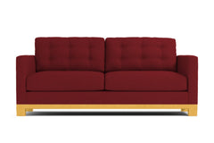 Logan Drive Queen Size Sleeper Sofa :: Leg Finish: Natural / Sleeper Option: Memory Foam Mattress