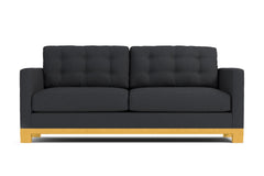 Logan Drive Queen Size Sleeper Sofa :: Leg Finish: Natural / Sleeper Option: Deluxe Innerspring Mattress