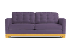 Logan Drive Queen Size Sleeper Sofa :: Leg Finish: Natural / Sleeper Option: Memory Foam Mattress