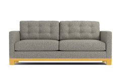 Logan Drive Queen Size Sleeper Sofa :: Leg Finish: Natural / Sleeper Option: Deluxe Innerspring Mattress