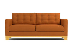 Logan Drive Queen Size Sleeper Sofa :: Leg Finish: Natural / Sleeper Option: Memory Foam Mattress