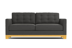 Logan Drive Queen Size Sleeper Sofa :: Leg Finish: Natural / Sleeper Option: Memory Foam Mattress