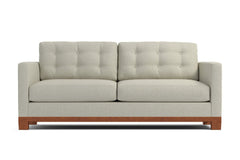 Logan Drive Queen Size Sleeper Sofa :: Leg Finish: Pecan / Sleeper Option: Memory Foam Mattress
