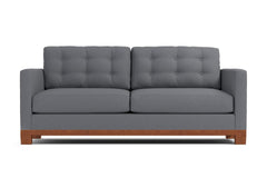 Logan Drive Queen Size Sleeper Sofa :: Leg Finish: Pecan / Sleeper Option: Deluxe Innerspring Mattress