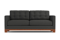 Logan Drive Queen Size Sleeper Sofa :: Leg Finish: Pecan / Sleeper Option: Memory Foam Mattress