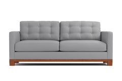 Logan Drive Queen Size Sleeper Sofa :: Leg Finish: Pecan / Sleeper Option: Memory Foam Mattress