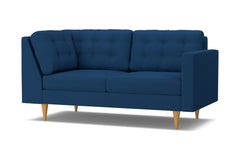 Logan Right Arm Corner Apt Size Sofa :: Leg Finish: Natural / Configuration: RAF - Chaise on the Right