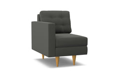 Logan Left Arm Chair :: Leg Finish: Natural / Configuration: LAF - Chaise on the Left