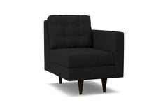 Logan Right Arm Chair :: Leg Finish: Espresso / Configuration: RAF - Chaise on the Right