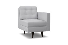 Logan Right Arm Chair :: Leg Finish: Espresso / Configuration: RAF - Chaise on the Right