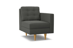Logan Right Arm Chair :: Leg Finish: Natural / Configuration: RAF - Chaise on the Right