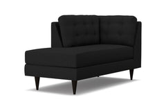 Logan Left Arm Chaise :: Leg Finish: Espresso / Configuration: LAF - Chaise on the Left