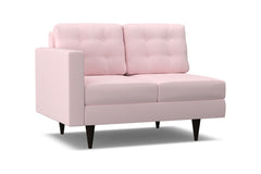 Logan Left Arm Loveseat :: Leg Finish: Espresso / Configuration: LAF - Chaise on the Left