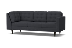 Logan Right Arm Corner Sofa :: Leg Finish: Espresso / Configuration: RAF - Chaise on the Right
