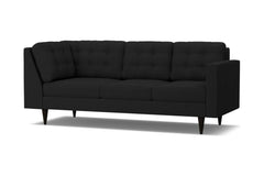 Logan Right Arm Corner Sofa :: Leg Finish: Espresso / Configuration: RAF - Chaise on the Right