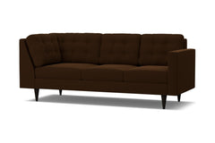Logan Right Arm Corner Sofa :: Leg Finish: Espresso / Configuration: RAF - Chaise on the Right