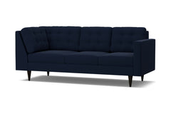 Logan Right Arm Corner Sofa :: Leg Finish: Espresso / Configuration: RAF - Chaise on the Right