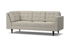 Logan Right Arm Corner Sofa :: Leg Finish: Espresso / Configuration: RAF - Chaise on the Right