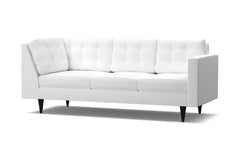 Logan Right Arm Corner Sofa :: Leg Finish: Espresso / Configuration: RAF - Chaise on the Right