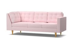 Logan Right Arm Corner Sofa :: Leg Finish: Natural / Configuration: RAF - Chaise on the Right