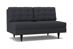 Logan Armless Apartment Size Sofa :: Leg Finish: Espresso