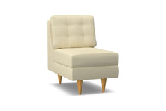 Logan Armless Chair :: Leg Finish: Natural