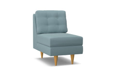 Logan Armless Chair :: Leg Finish: Natural