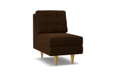 Logan Armless Chair :: Leg Finish: Natural