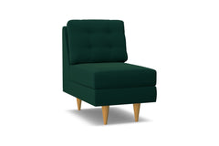 Logan Armless Chair :: Leg Finish: Natural