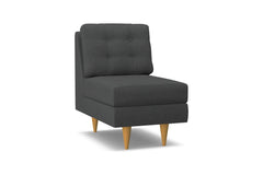 Logan Armless Chair :: Leg Finish: Natural