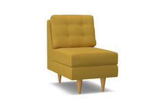 Logan Armless Chair :: Leg Finish: Natural