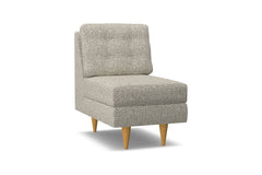 Logan Armless Chair :: Leg Finish: Natural