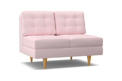 Logan Armless Loveseat :: Leg Finish: Natural