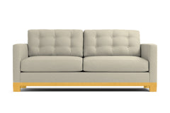 Logan Drive Apartment Size Sleeper Sofa :: Leg Finish: Natural / Sleeper Option: Memory Foam Mattress
