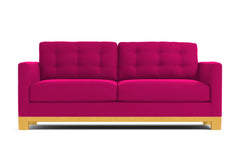 Logan Drive Twin Size Sleeper Sofa :: Leg Finish: Natural / Sleeper Option: Memory Foam Mattress