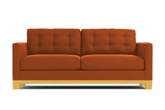 Logan Drive Apartment Size Sleeper Sofa :: Leg Finish: Natural / Sleeper Option: Memory Foam Mattress