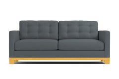 Logan Drive Twin Size Sleeper Sofa :: Leg Finish: Natural / Sleeper Option: Deluxe Innerspring Mattress