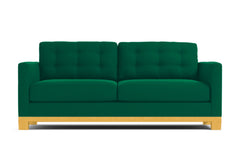 Logan Drive Twin Size Sleeper Sofa :: Leg Finish: Natural / Sleeper Option: Memory Foam Mattress