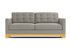 Logan Drive Apartment Size Sleeper Sofa :: Leg Finish: Natural / Sleeper Option: Memory Foam Mattress
